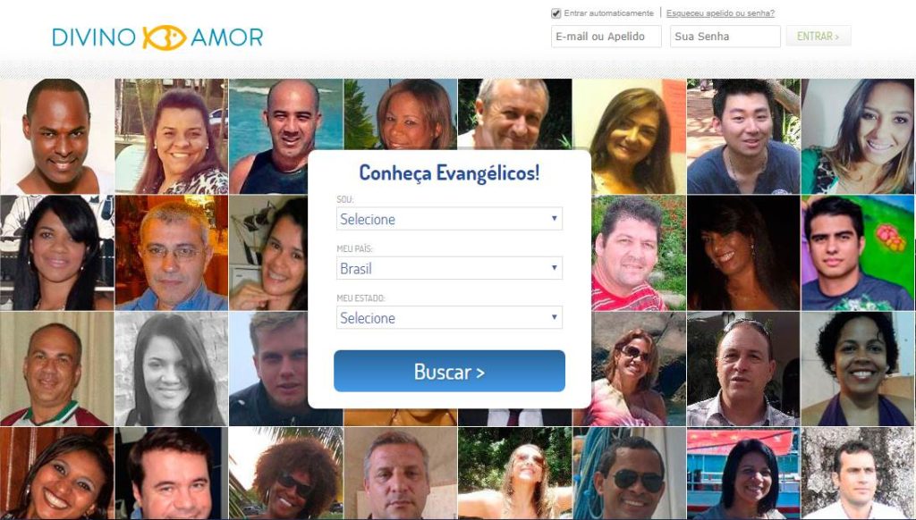 Divino Amor - Sites de Relacionamento Cristão