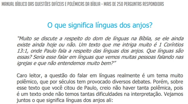 Perguntas polêmicas da Bíblia